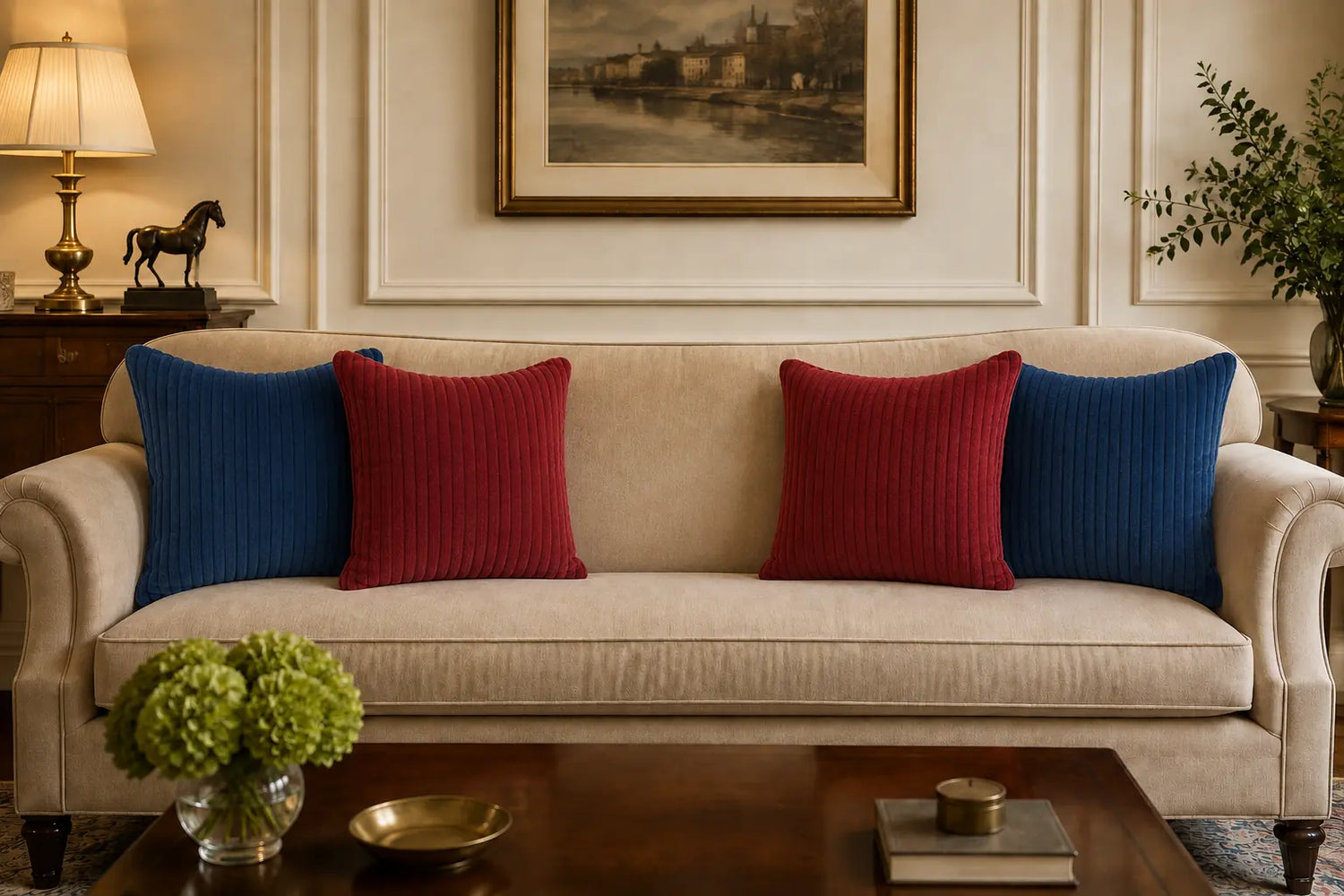 sierkussens klassiek interieur