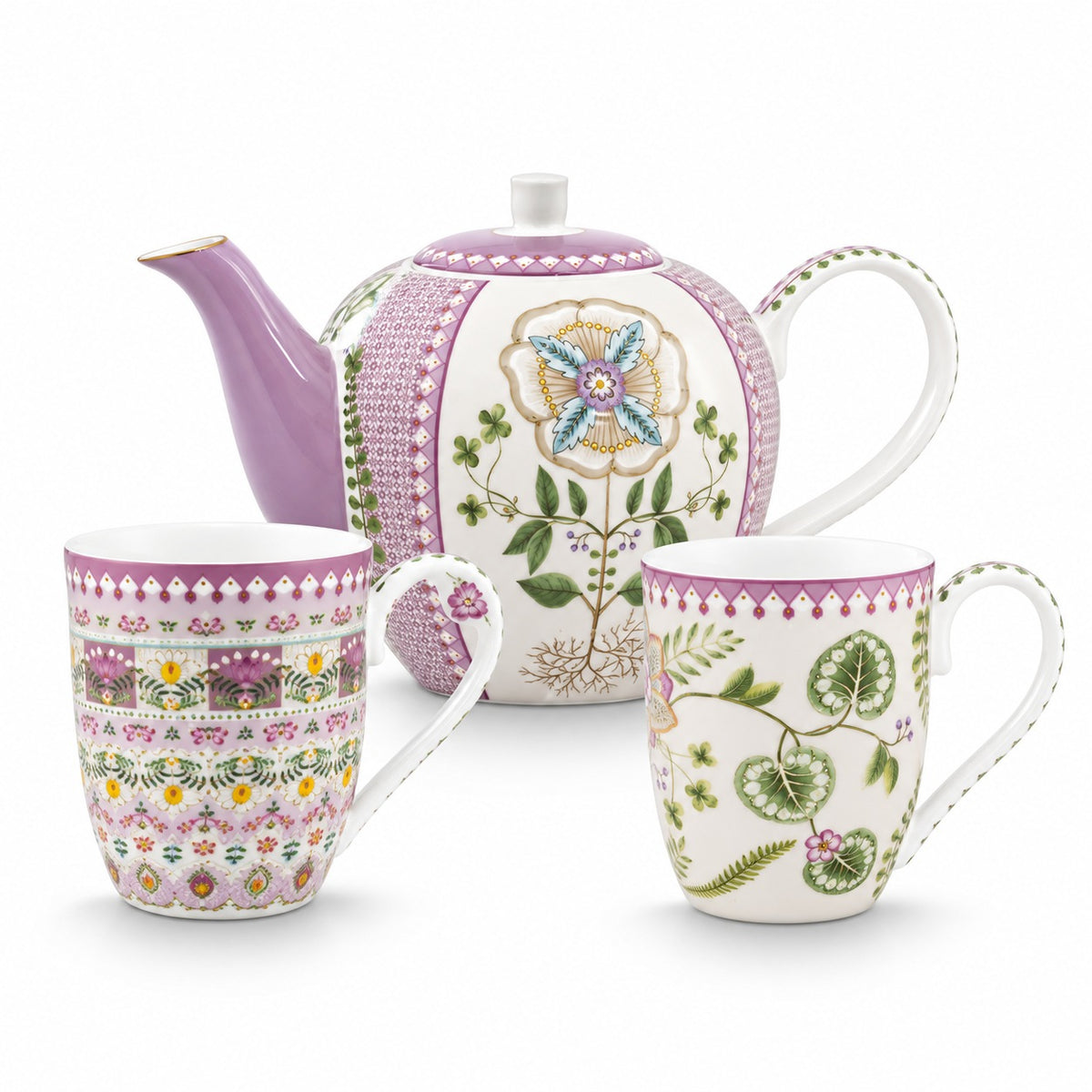 Pip Studio Theebundel Lily & Lotus Lilac