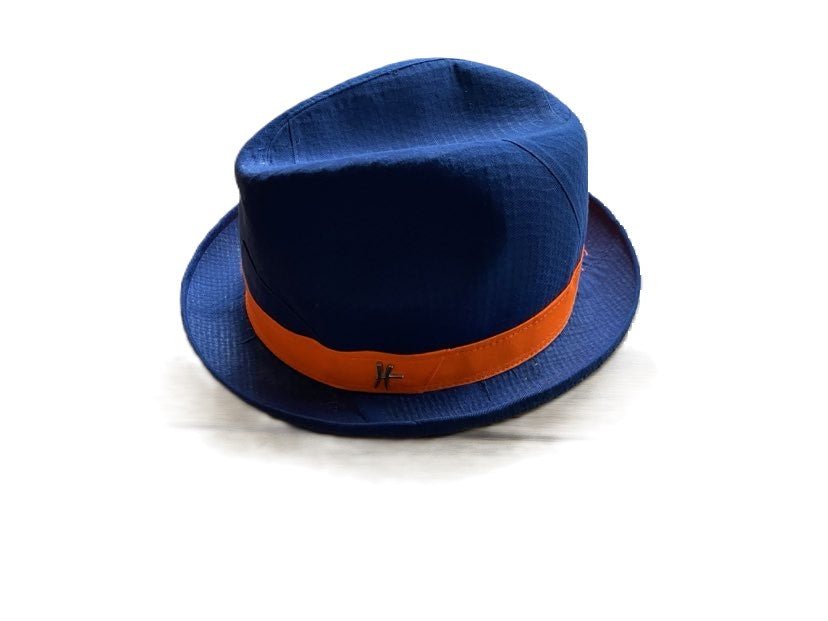 ReHats Berlin Player Hoed Burgemeester Blauw 57cm - UNIEK EXEMPLAAR - Julien Deluxe