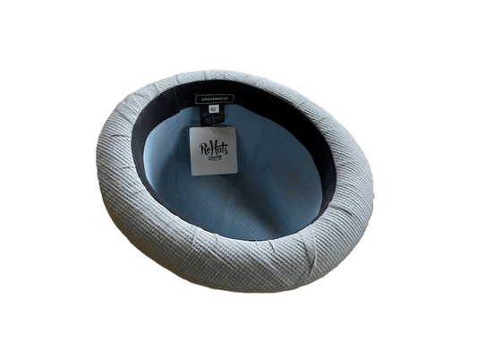 ReHats Berlin Player Hoed Burgemeester Licht Grijs 60cm - UNIEK EXEMPLAAR - Julien Deluxe