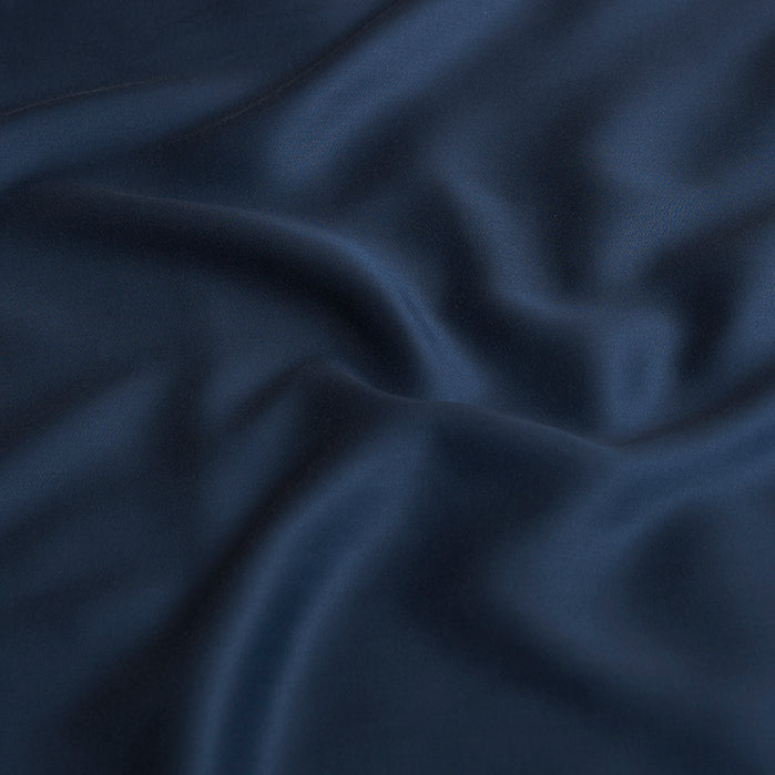 Tencel hoeslaken blauw