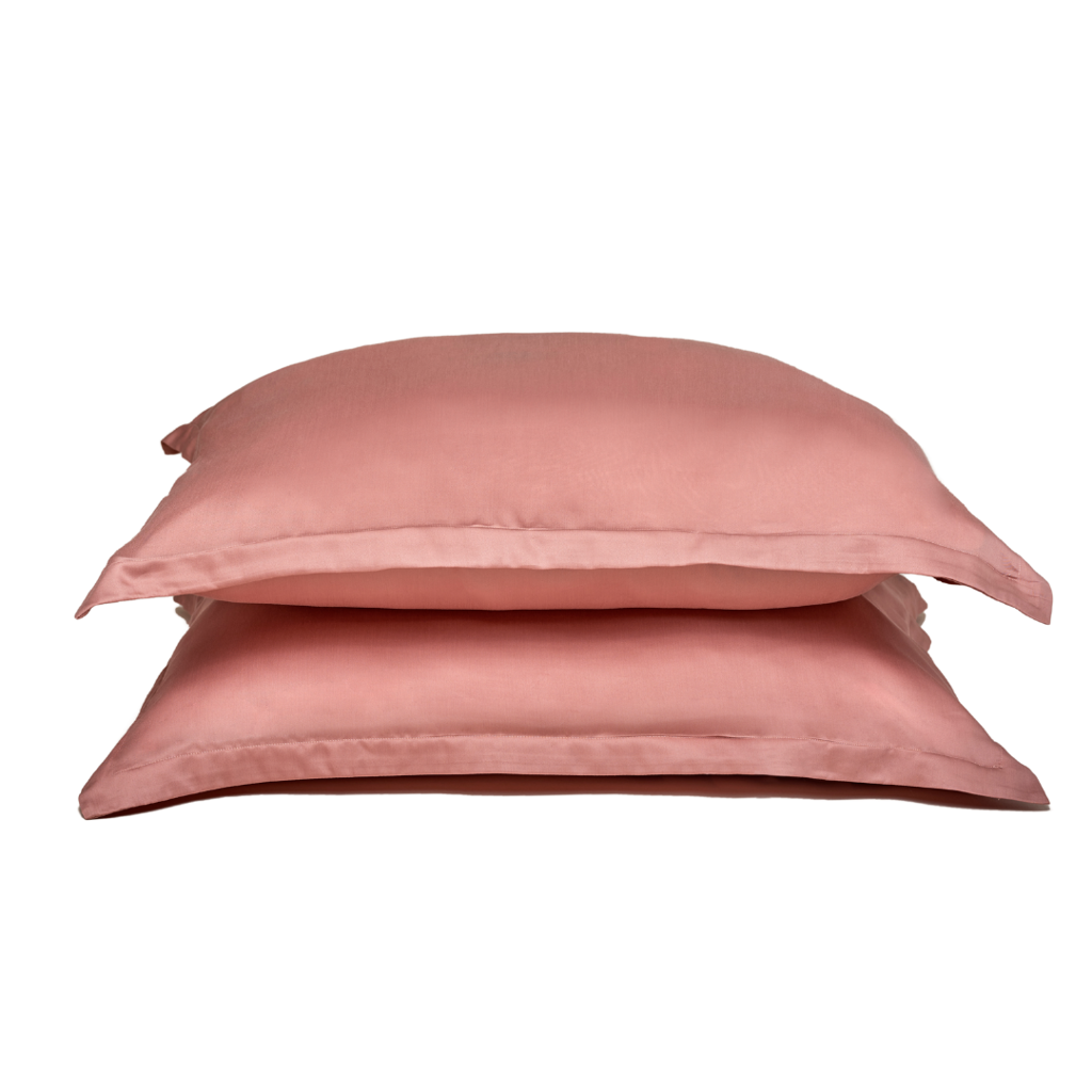 Tencel pillowcase (50x60) terra rose