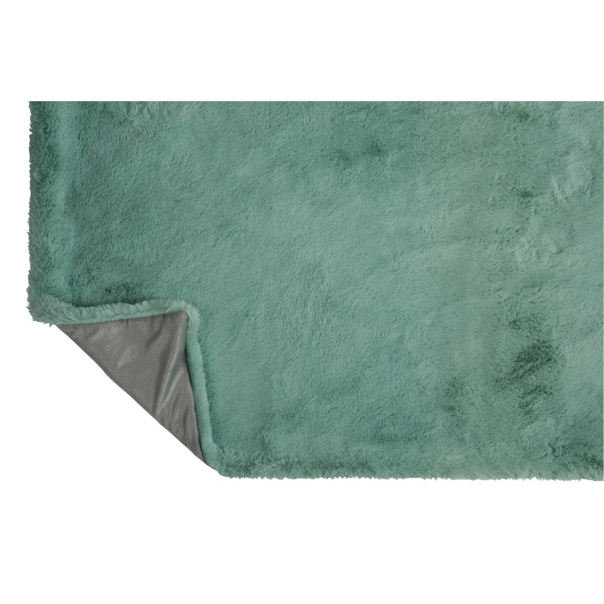 J-Line Plaid Cutie - Fleece Deken – Polyester – 180x130 cm – Munt