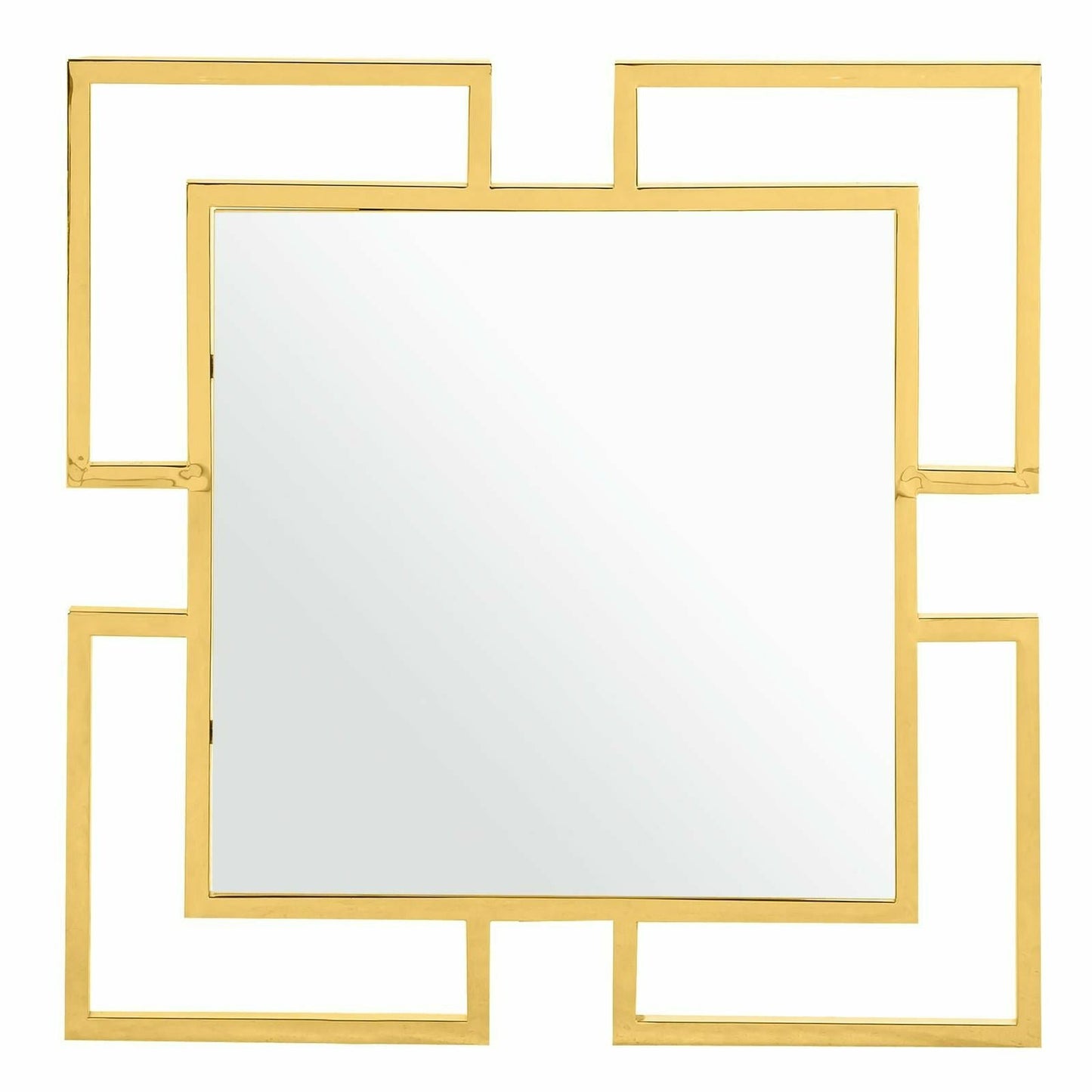 Gold Mirror 80x80 cm