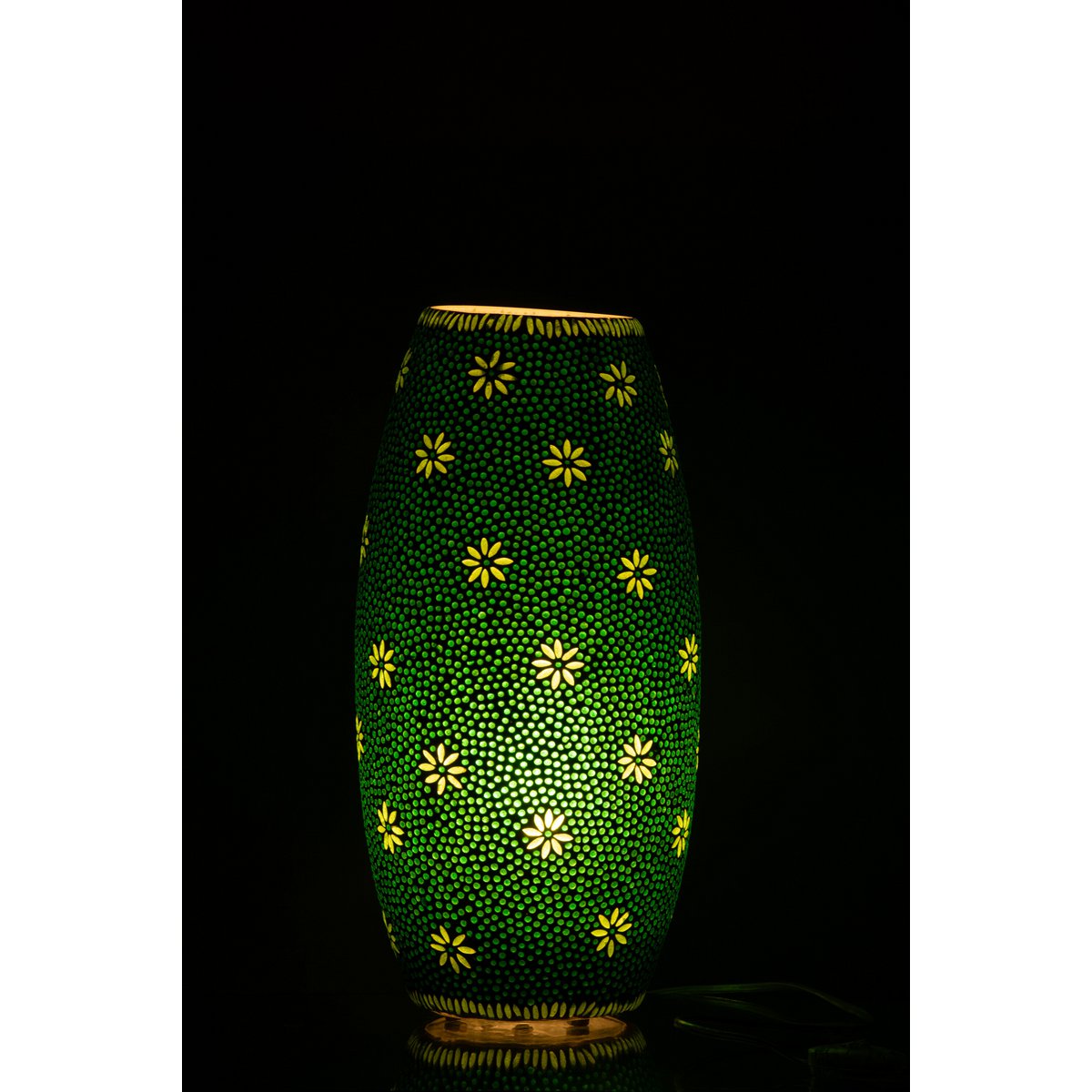 J-Line Lamp Bram Glas Groen Large