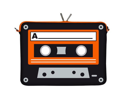 Digittrade Designer Laptoptas Old School 13 inch Neopreen