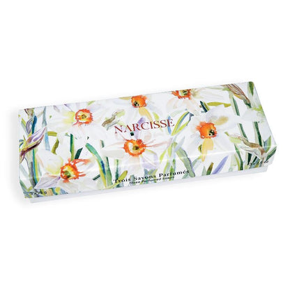 Fragonard Set van 3 Zepen Narcisse 3x75gr verpakking