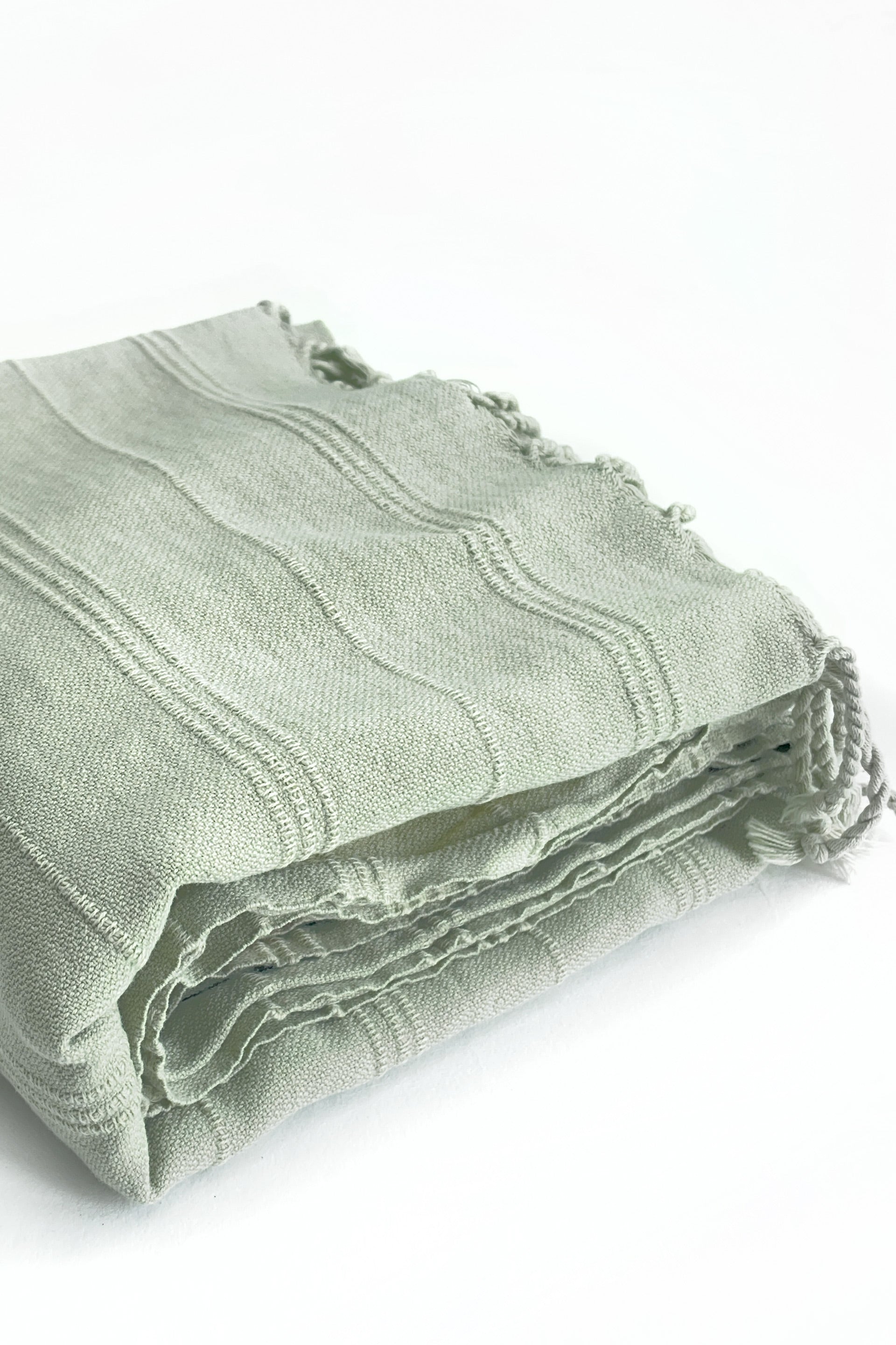 Handgeweven Turkse handdoek mint