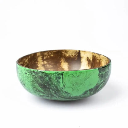 Makapli Kokosnootkom 12cm groene buitenafwerking