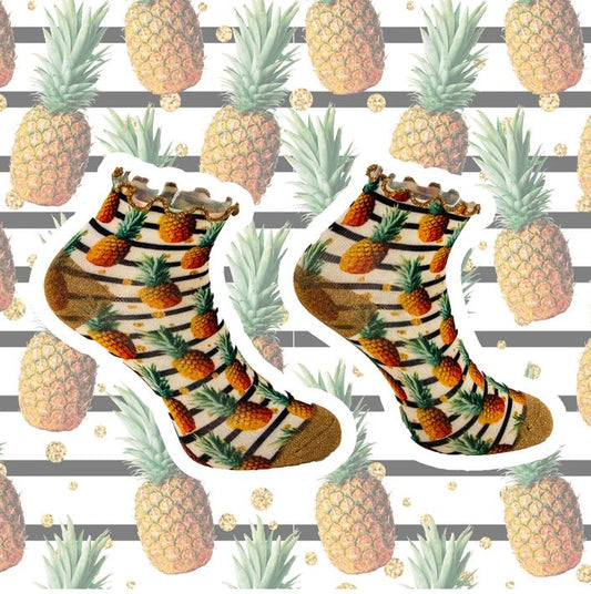 Sock My Feet Damessok Sock My Pineapple