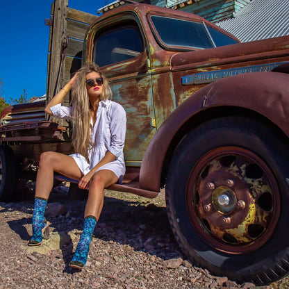 Sock My Feet Damessok Sock My Reptile model vrachtwagen