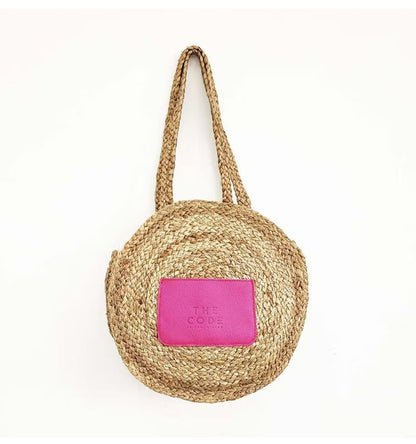 The Code Spain Ronde Draagtas met roze voorvakje