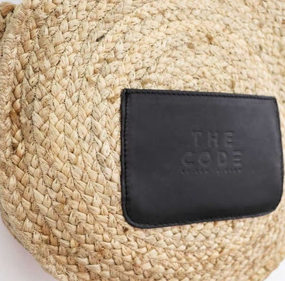 The Code Spain Ronde Draagtas met zwart voorvakje logo