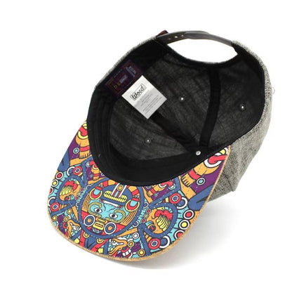 Woed Snapback Cap Cinco De Mayo binnenkant