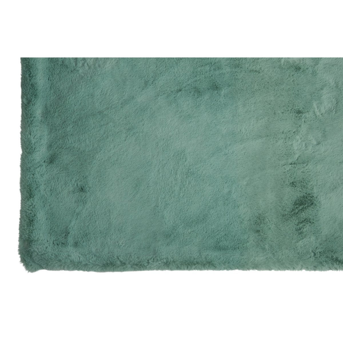 J-Line Plaid Cutie - Fleece Deken – Polyester – 180x130 cm – Munt