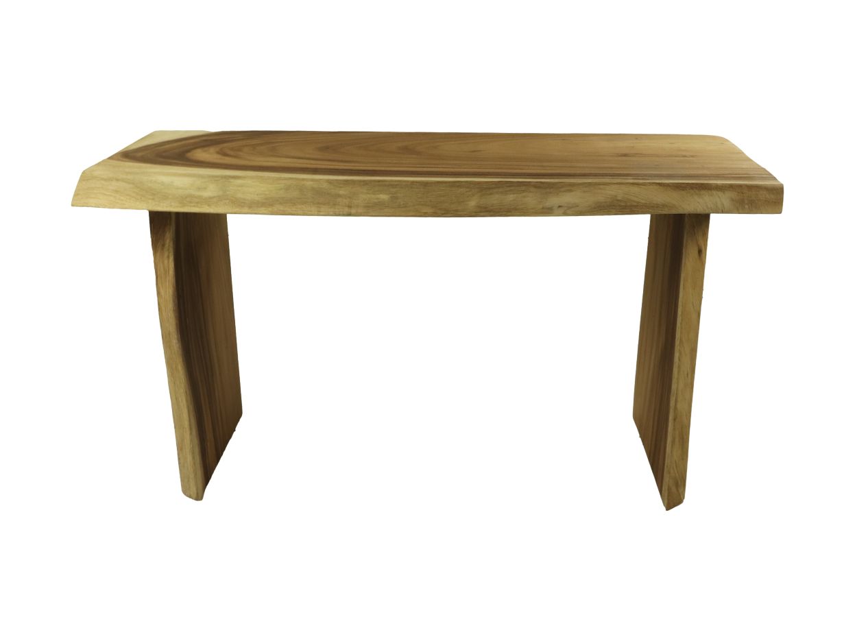 Console tafel - 140x40x80 - Naturel - Munggur