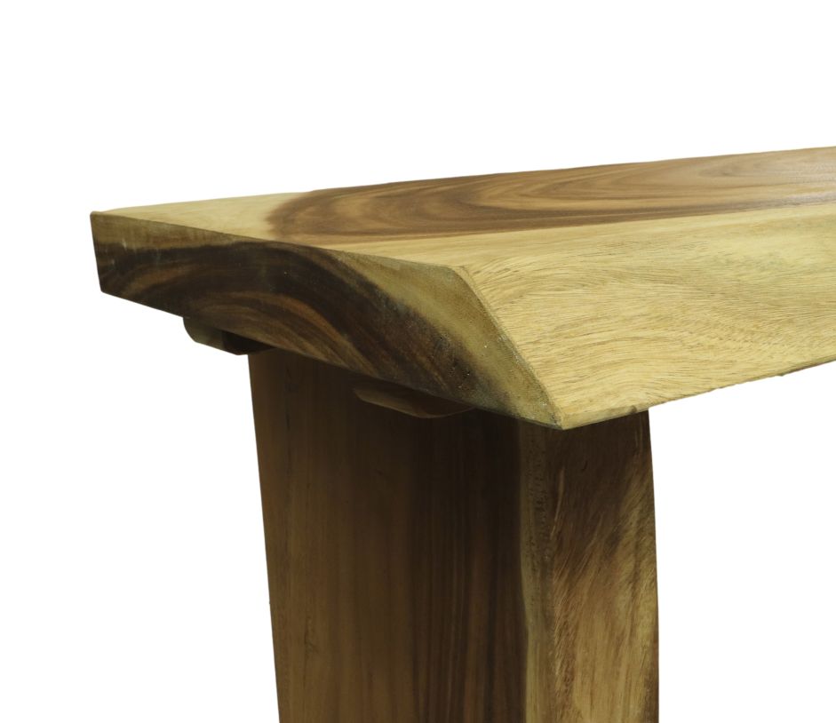 Console tafel - 140x40x80 - Naturel - Munggur