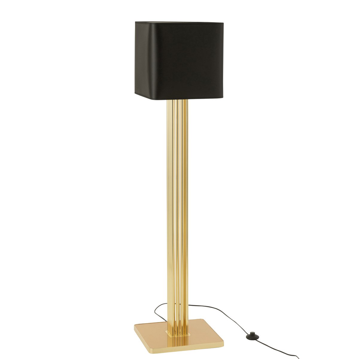 J-Line Lamp Moderna Goud Metaal/Mdf/Textiel