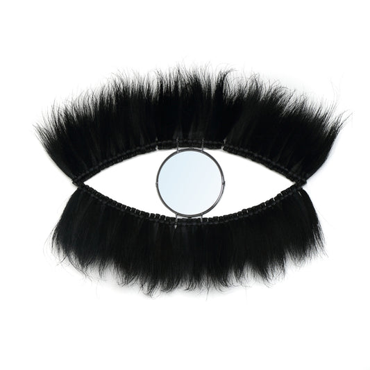 De Black Eye Spiegel - Zwart