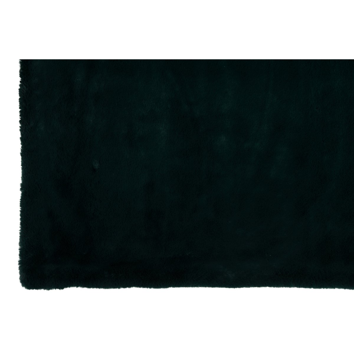 J-Line Plaid Cutie - Fleece Deken – Polyester – 180x130 cm – Donkergroen
