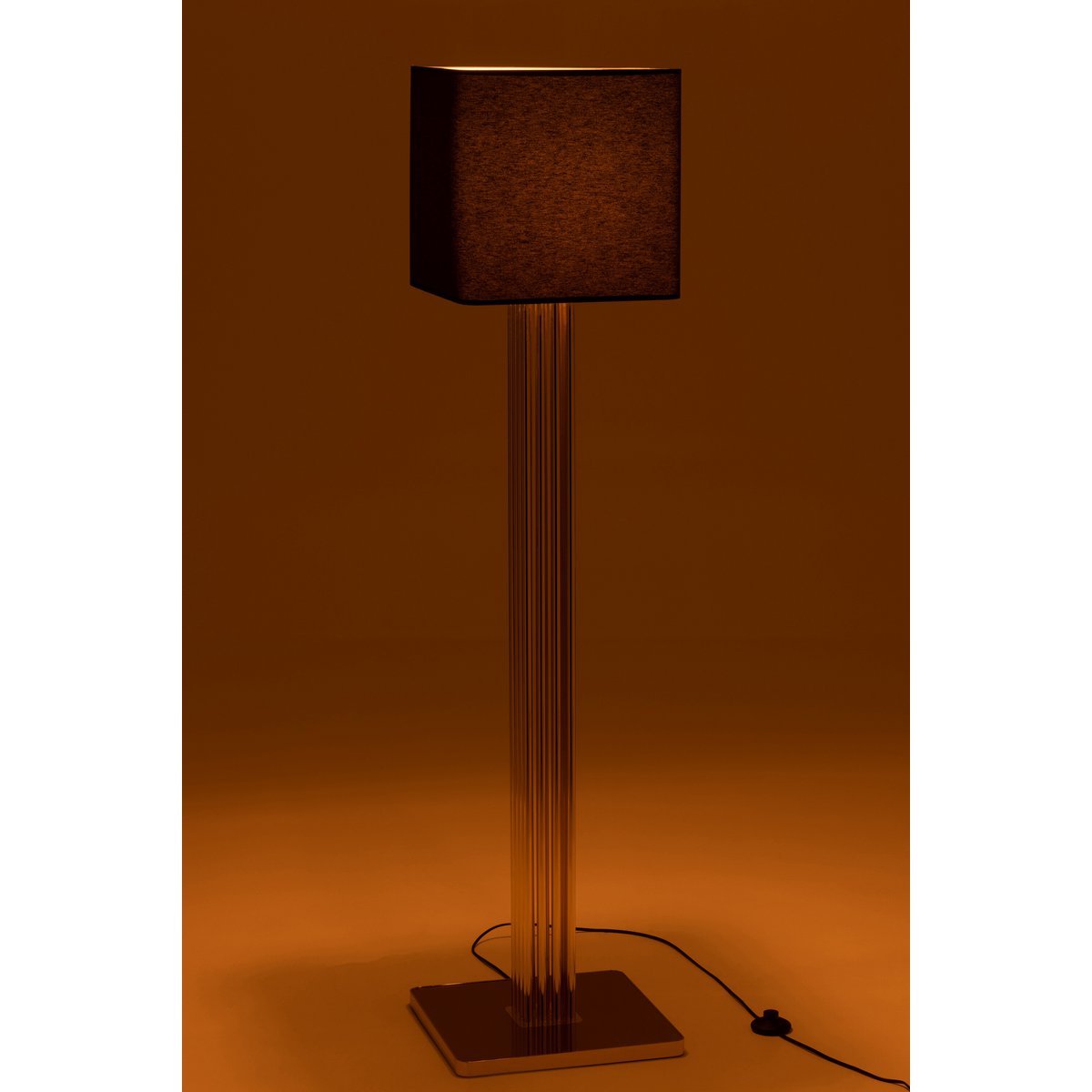 J-Line Lamp Moderna Goud Metaal/Mdf/Textiel