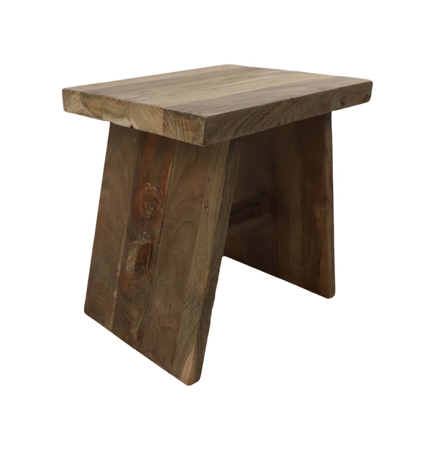 Kruk - 45x35x45 - Naturel - Teak