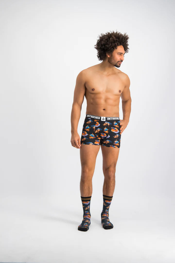 Sock My Feet Giftbox Heren My Exotic Fish Boxer + Sokken model