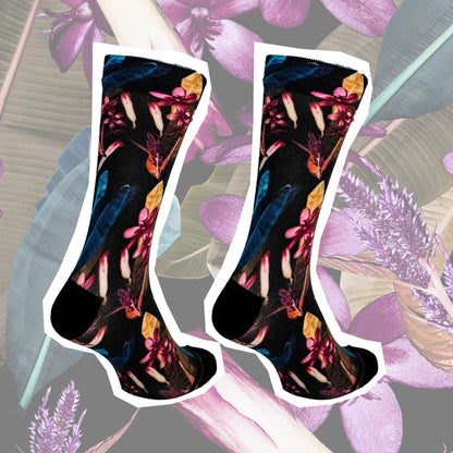 Sock My Feet Herensok Sock My Indian Flowers