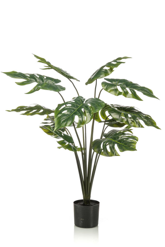 Kunstplant - Monstera Deliciosa - Gatenplant - 110 cm