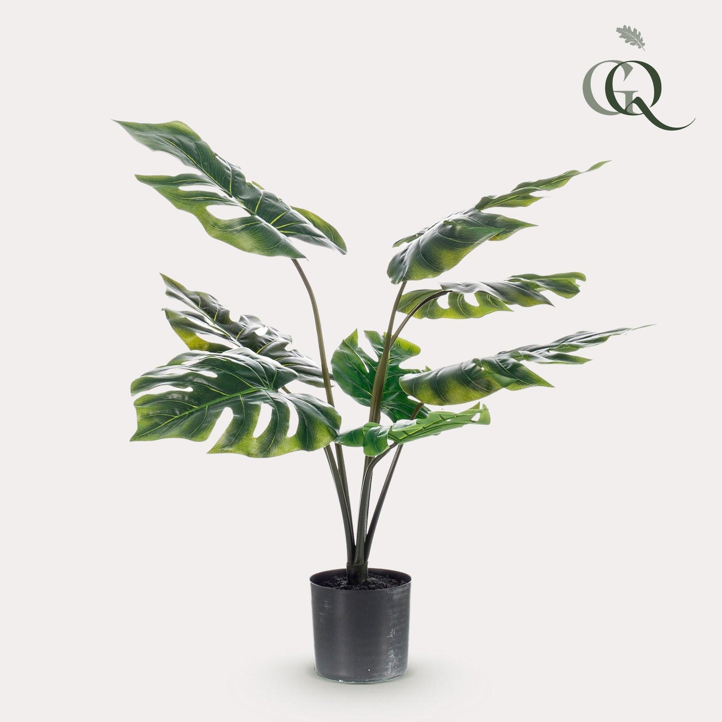 Kunstplant - Monstera Deliciosa - Gatenplant - 85 cm