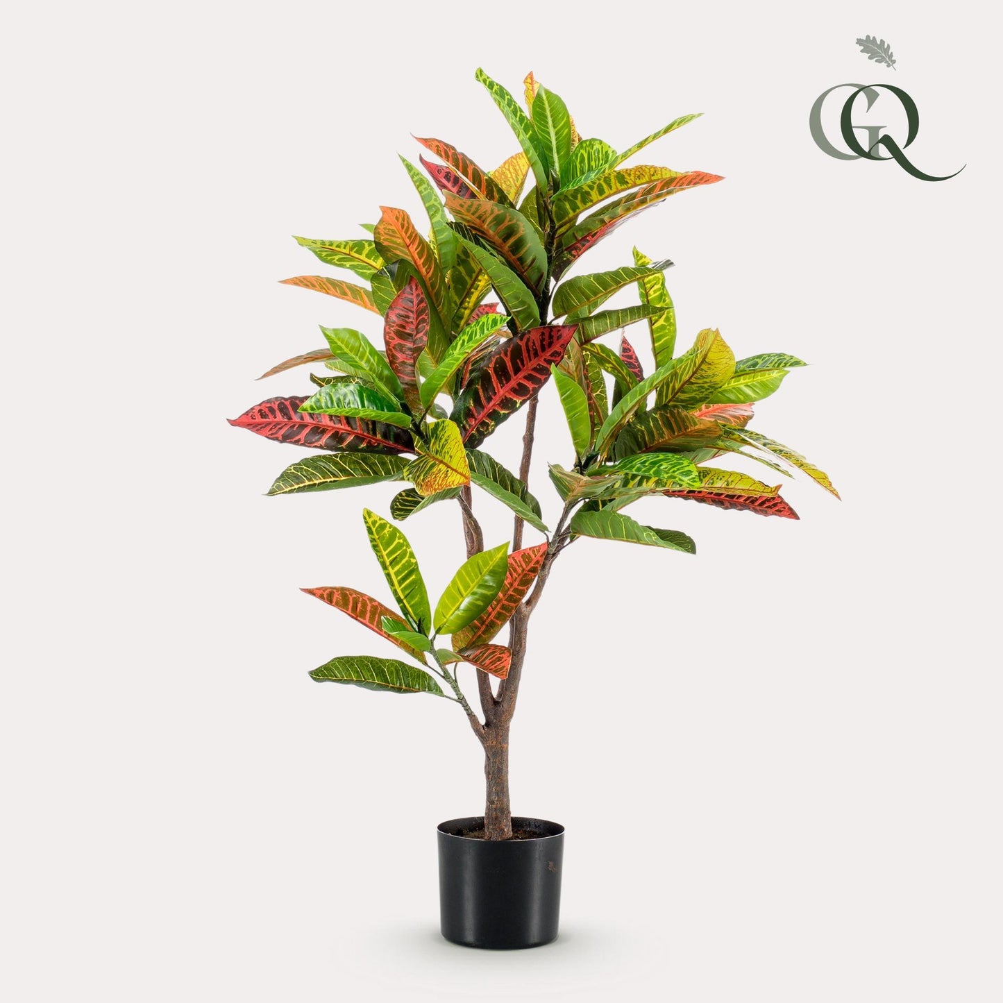 Kunstplant - Croton Codiaeum - Wonderstruik - 110 cm