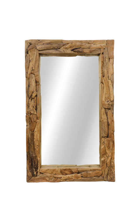 Wandspiegel Root - 220x120 cm - teak wortelhout